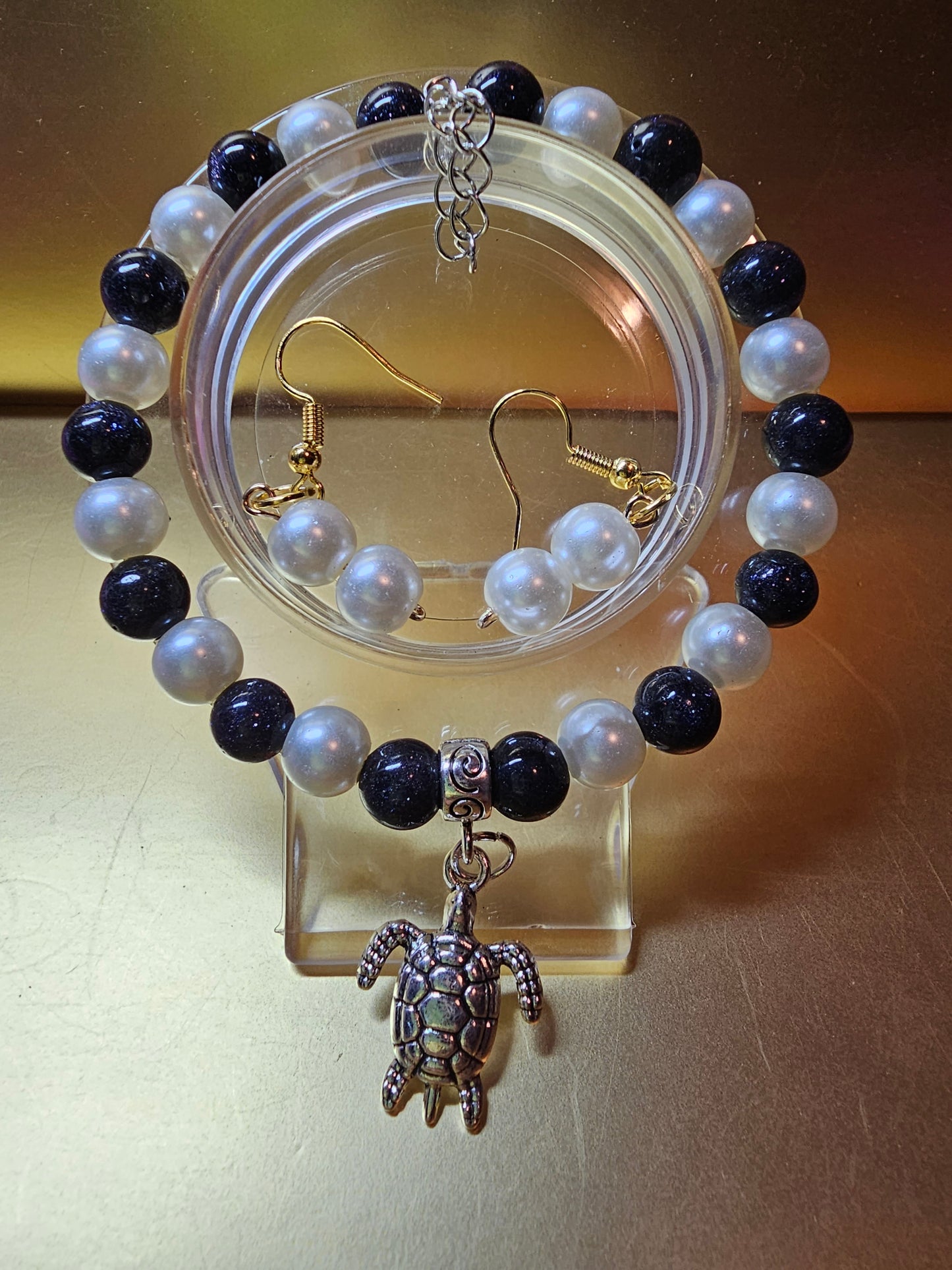 Bracelet and Earrings