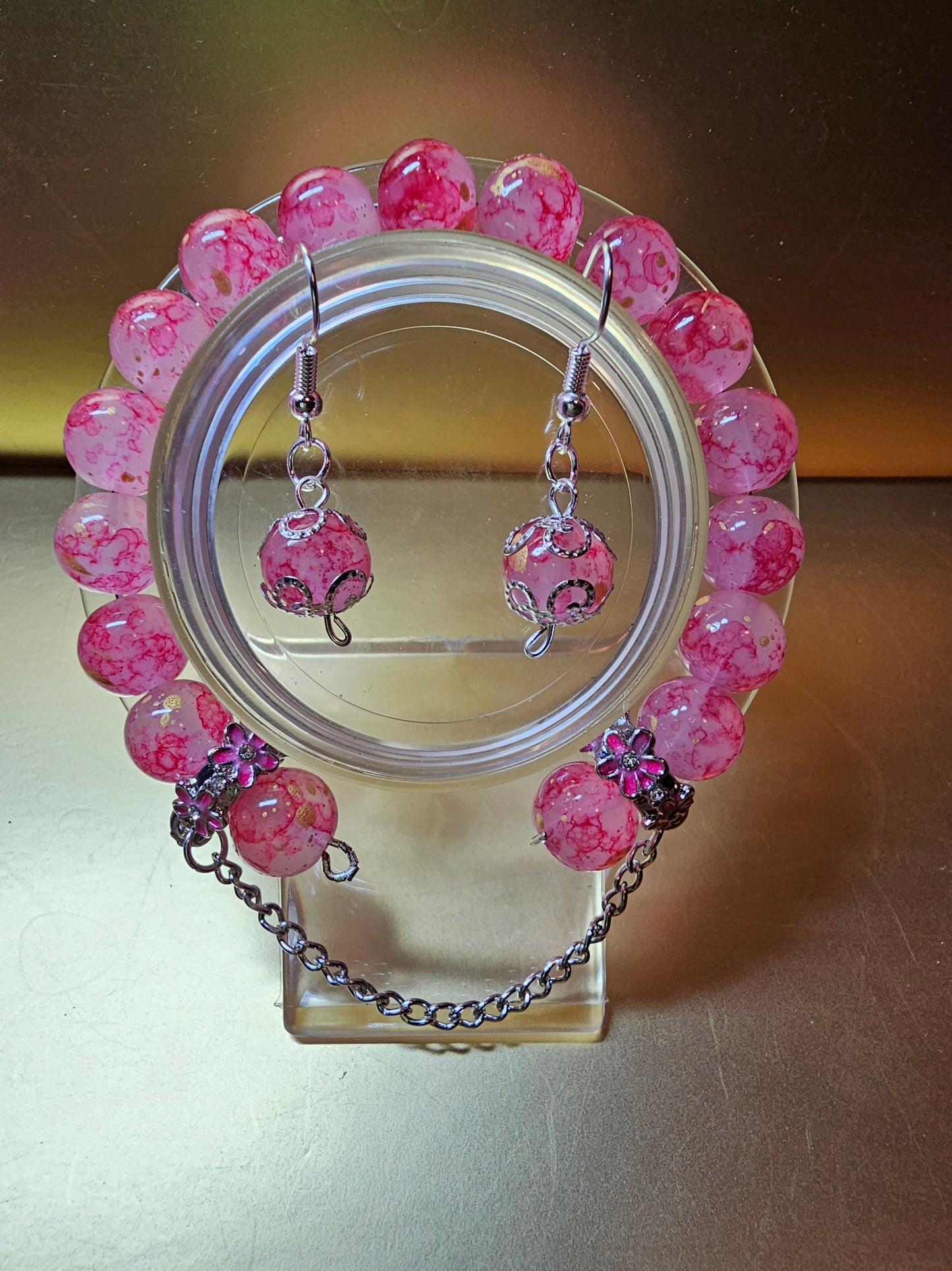 Bracelet and Earrings