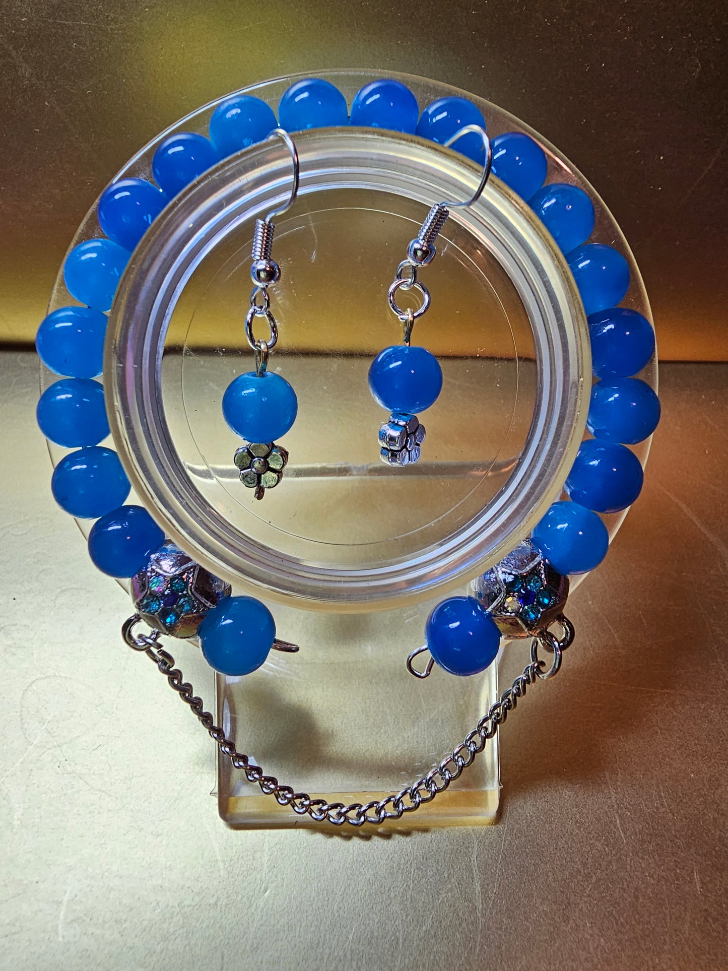 Bracelet and Earrings