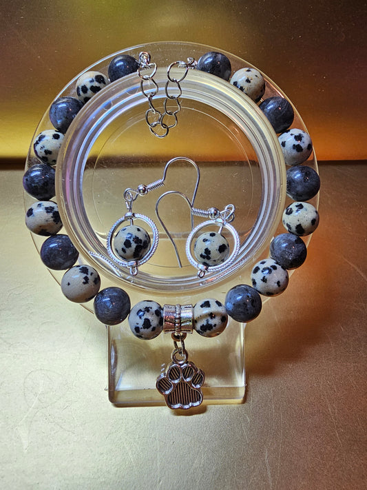 Bracelet and Earrings