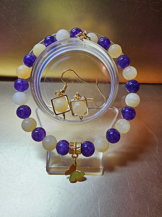 Bracelet and Earrings