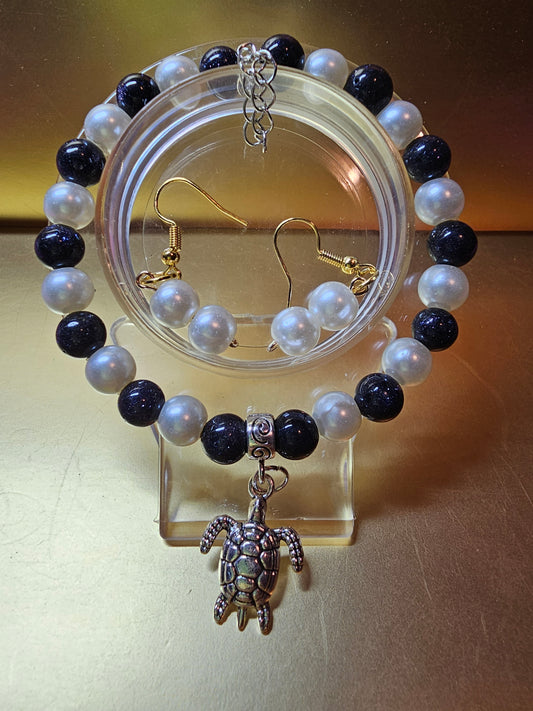 Bracelet and Earrings