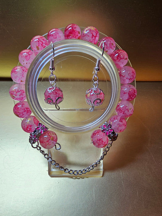 Bracelet and Earrings