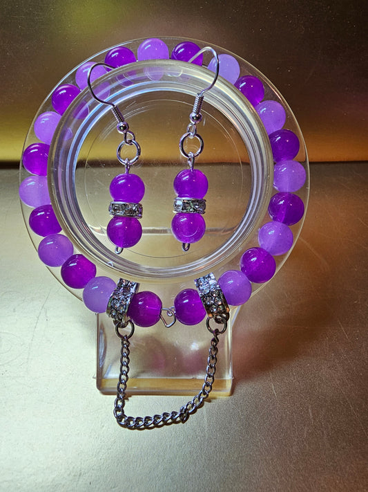 Bracelet and Earrings