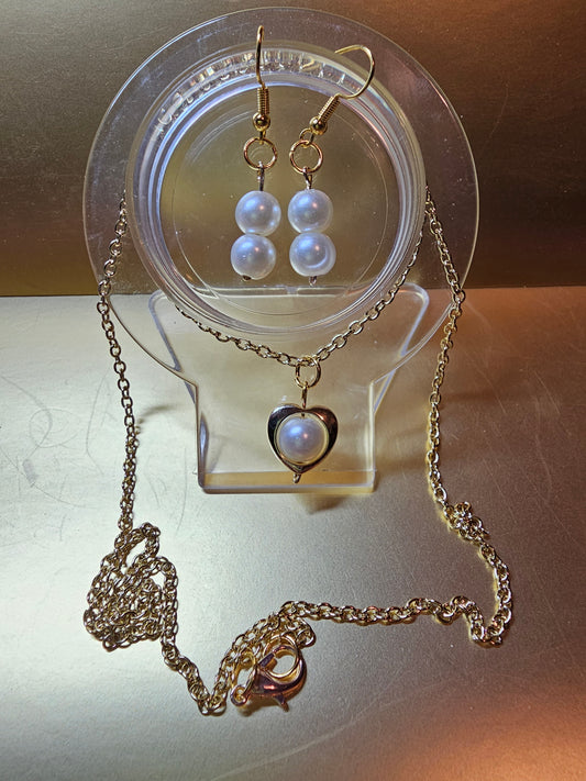 Necklace and Earrings