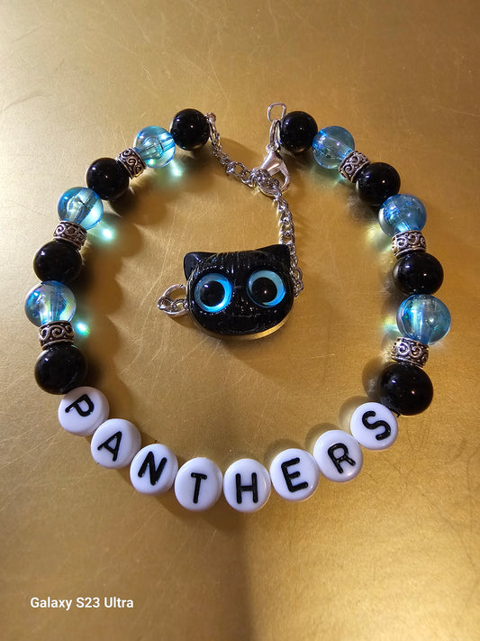 Carolina Panthers Bracelet